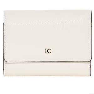 NWT Women's White Liz Claiborne Small Trifold Wallet